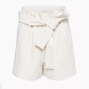 Aritzia Wilfred Paperbag Shorts